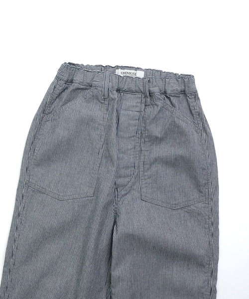 OMNIGOD mens / オムニゴッド] ヒッコリーデニム PWイージーパンツ