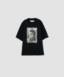 JOHN MASON SMITH（ジョンメイソンスミス）の「JOHN MASON SMITH JAI TANJU DOWN THERE S/S T-SHIRT (26SCT-#259S)（Tシャツ/カットソー）」