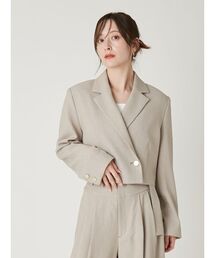 FRAY I.D | クロップドジャケット/UVカット(テーラードジャケット)