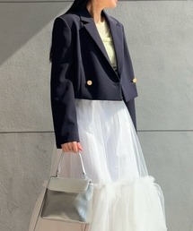 FRAY I.D | クロップドジャケット／UVカット(テーラードジャケット)