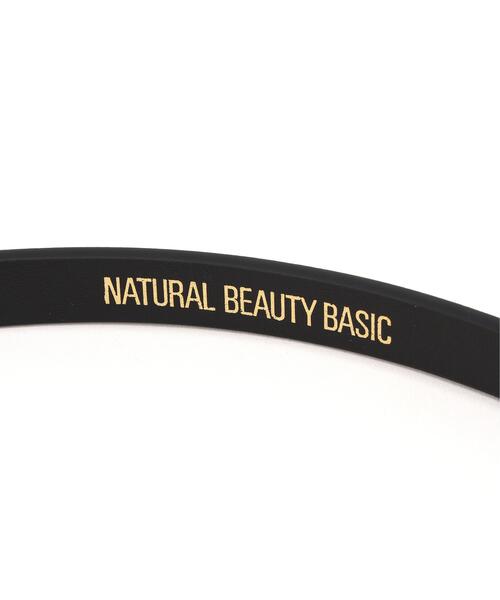 NATURAL BEAUTY BASIC（ナチュラルビューティーベーシック）の「◇ナローバックルギボシベルト（ベルト・レディース・ダークブラウン/ブラック・FREE）」の7枚目の写真