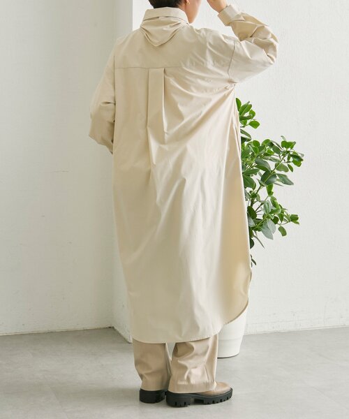 ear PAPILLONNER（イアパピヨネ）の「スカーフ付きワンピース【SUM1 STYLE】（ワンピース・レディース・ライトベージュ・FREE）」の8枚目の写真