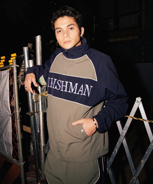 IRISHMAN（アイリッシュマン）の「【AERO】Full Zip Pocketable Hoodie / 強撥水ナイロンポケッタブルフーディー（UNISEX）（ブルゾン・メンズ・ブラック/カーキ・M/S/XL/L）」の2枚目の写真