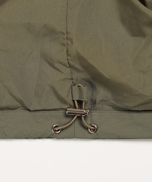 IRISHMAN（アイリッシュマン）の「【AERO】Full Zip Pocketable Hoodie / 強撥水ナイロンポケッタブルフーディー（UNISEX）（ブルゾン・メンズ・ブラック/カーキ・M/S/XL/L）」の19枚目の写真
