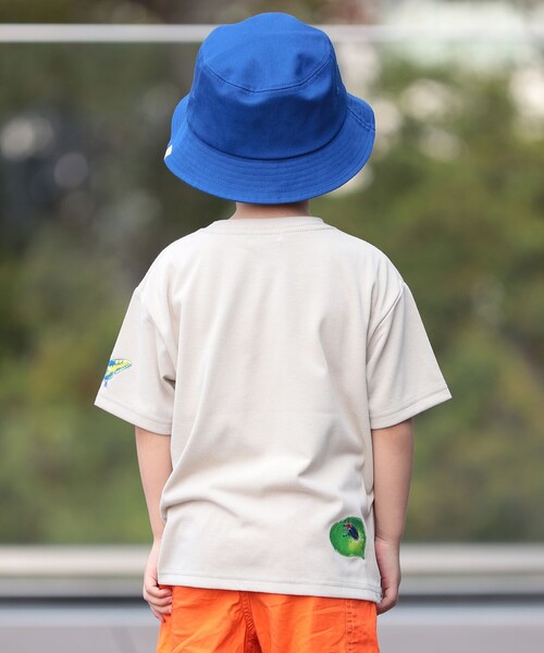 BEAMS mini(ビームスミニ)の「メッシュ ポケット 昆虫 Tシャツ 2026SS (吸水速乾・UVカット)カジュアル 外遊び プチプラ 保育園 通学 定番(Tシャツ/カットソー・キッズ・オレンジ/ロイヤルブルー/ブラウン系その他2・100/110/130/90/120)」の22枚目の写真