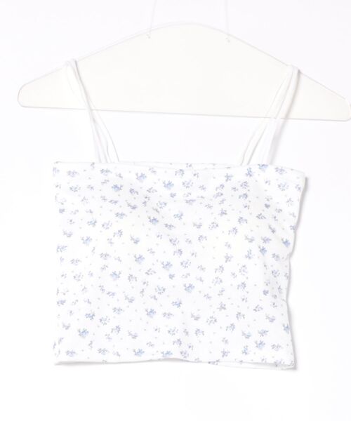 INGNI（イング）の「ベアリブキャミ（キャミソール・レディース・オフホワイト/その他18/その他/ブラック・M）」の9枚目の写真