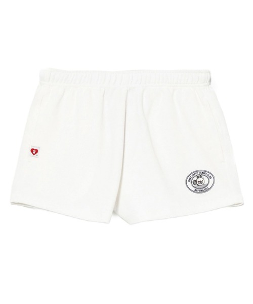 A BATHING APE（アベイシングエイプ）の「BABY DOPPY EMBROIDERY SWEAT SHORTS（スウェットパンツ・レディース・グリーン/ホワイト・X-SMALL/SMALL）」の2枚目の写真