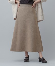 GLOBAL WORK | MATINEE LINE/Wフェイスフレアスカート/640367(スカート)