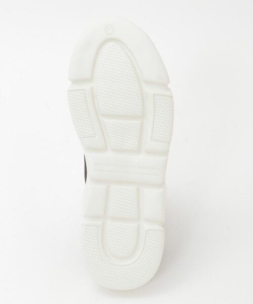 Tiara(ティアラ)の「【MAISON MAVERICK PRESENTS】DAD Slip-ons Knit Sneakers(スニーカー・レディース・ホワイト/ブラック・22.5/23/23.5)」の6枚目の写真
