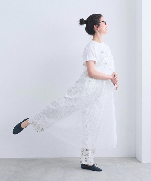 I am I in fact...(アイアムアイインファクト)の「TISSUE SKIRT(スカート・レディース・ホワイト/ブラック・FREE)」の22枚目の写真