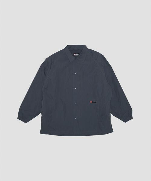 LOTTO（ロット）の「LOTTO　AUTHENTIC COACH JACKET（ブルゾン・メンズ・グレー/カーキ/ブラック/ネイビー・MEDIUM/LARGE/X-LARGE/XX-LARGE）」の3枚目の写真