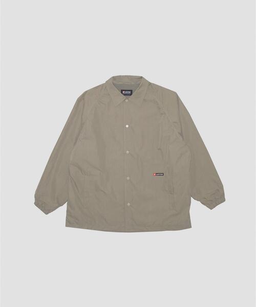 LOTTO（ロット）の「LOTTO　AUTHENTIC COACH JACKET（ブルゾン・メンズ・グレー/カーキ/ブラック/ネイビー・MEDIUM/LARGE/X-LARGE/XX-LARGE）」の4枚目の写真
