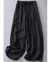 SALTMINT（ソルトミント）の「ドットワイドパンツ（スラックス）」