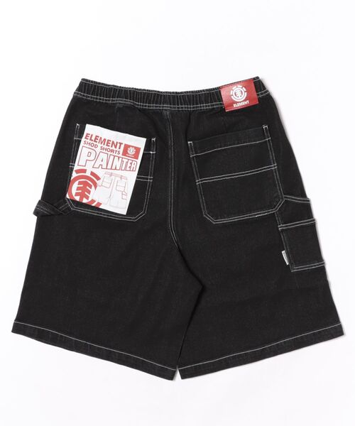 ELEMENT（エレメント）の「ELEMENT メンズ SHOD SHORTS PAINT ショートパンツ 【2026年春夏モデル】（その他パンツ・メンズ・ブラック系その他/ライトブルー/ブルー系その他・LARGE/MEDIUM/X-LARGE）」の4枚目の写真