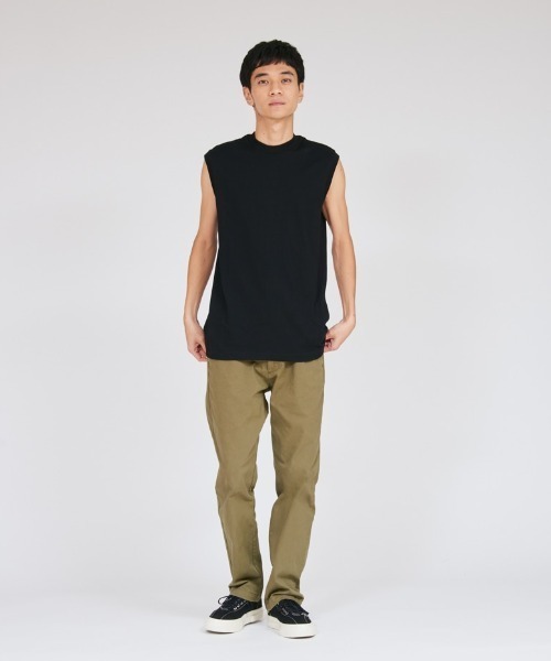 HANES(ヘインズ)の「Hanes/ヘインズ/1P Hanes T-SHIRTS KURO(Tシャツ/カットソー・メンズ・ブラック・M/XL/S/L)」の3枚目の写真