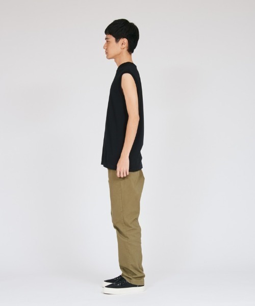 HANES(ヘインズ)の「Hanes/ヘインズ/1P Hanes T-SHIRTS KURO(Tシャツ/カットソー・メンズ・ブラック・M/XL/S/L)」の4枚目の写真