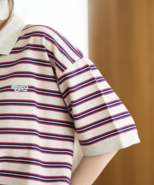 coen(コーエン)の「【PENNEYS(ぺニーズ)別注】ベーシックアソート半袖ポロシャツ(ポロシャツ・レディース・ナチュラル/その他2/その他1/オレンジ/ブラック/ブラウン・L/M)」の16枚目の写真