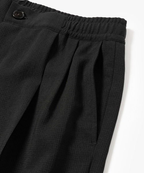 MR.OLIVE(ミスターオリーブ)の「QUICK DRY MATERIAL / 2TACK STRAIGHT EASY PANTS / M262109(スラックス・メンズ・ブラック/カーキ・SMALL/MEDIUM/LARGE)」の10枚目の写真