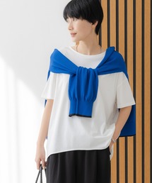 Elura | クルーネックバックシャツT/670084(Tシャツ/カットソー)