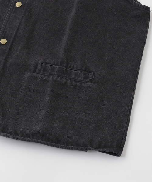 WISM(ウィズム)の「INTODUSK / イントゥダスク SUNSET VEST(その他アウター・メンズ・ブラック/ブラウン・X-LARGE/LARGE)」の6枚目の写真