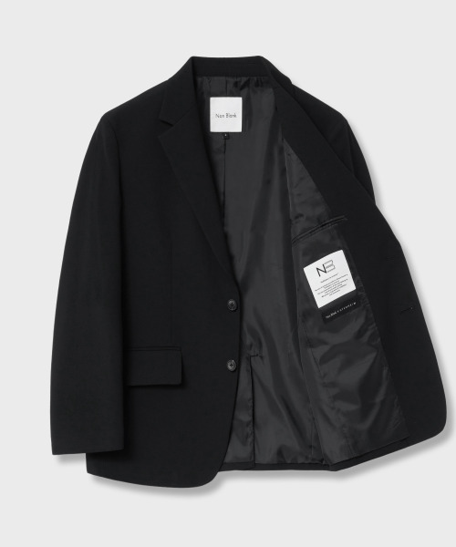 NONBLANK（ノンブランク）の「[ヒョンキム] セミオーバーフィットブレザー_BLACK（テーラードジャケット・メンズ・その他・LARGE/MEDIUM/SMALL）」の2枚目の写真