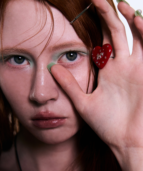 NFF（エヌエフエフ）の「guardian heart ring-red（リング・レディース・その他・FREE）」の3枚目の写真