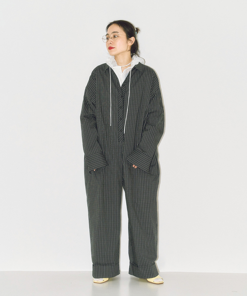 CITYSHOP(シティーショップ)の「SHEER NYLON ANORAK:シャツ(シャツ/ブラウス・レディース・ホワイト・FREE)」の9枚目の写真