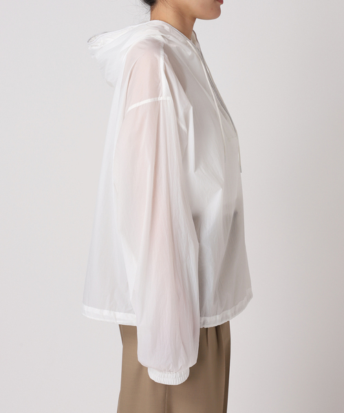 CITYSHOP(シティーショップ)の「SHEER NYLON ANORAK:シャツ(シャツ/ブラウス・レディース・ホワイト・FREE)」の13枚目の写真