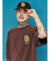 KEBOZ（ケボズ）の「KEBOZ × MLB SAN DIEGO PADRES LOGO WASHED S S TEE（Tシャツ/カットソー）」