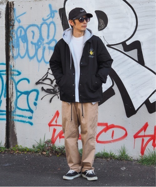 Leyline(レイライン)の「【Leyline】headphone coaches jkt(その他アウター・メンズ・ブラック・L/M/XL)」の4枚目の写真