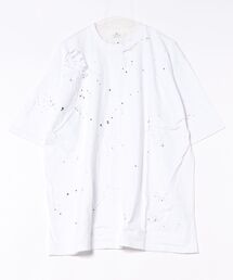 a.p.o.v. | a.p.o.v. スプラッタープリントダメージTシャツ(Tシャツ/カットソー)