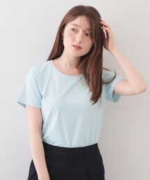 【UVケア/接触冷感/吸水速乾】薄手なのに透けにくい!ベーシックTシャツ《洗濯機OK/S~3L/6col》