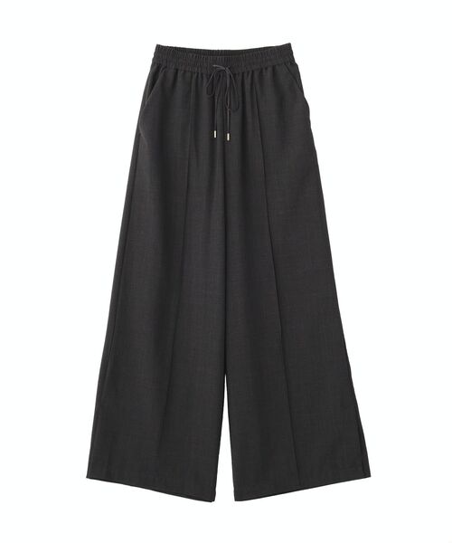 YECCA VECCA(イェッカヴェッカ)の「【UVカット/リネンライク】サラサライージーワイドパンツ(その他パンツ・レディース・ストライプ/ライトグレー/チャコールグレー/ブルー・S/M)」の18枚目の写真