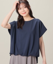 【美冷・接触冷感】裾バルーンブラウス