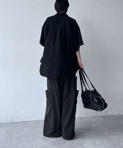 PAGEBOY(ページボーイ)の「【接触冷感/2WAY仕様】フェードスウェットパンツ(スウェットパンツ・レディース・ブラック系その他/グレー/ブルー/ブラック・FREE)」の19枚目の写真
