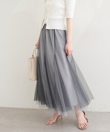 チュールスカート