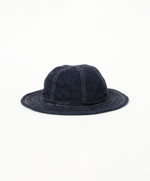 BEAMS PLUS（ビームスプラス）の「WAREHOUSE & CO. / ARMY HAT 6PANEL（ハット・メンズ・インディゴブルー・ONE SIZE）」の3枚目の写真