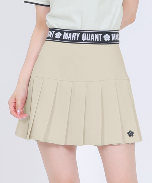 ロゴテーププリーツミニ スカート（スカート）｜MARY QUANT（マリー