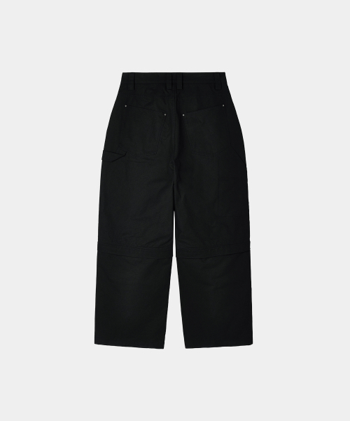 MAISON MINED(メゾンミネド)の「DETACHABLE COTTON PANTS BLACK(その他パンツ・メンズ・その他・SMALL/MEDIUM/LARGE)」の10枚目の写真