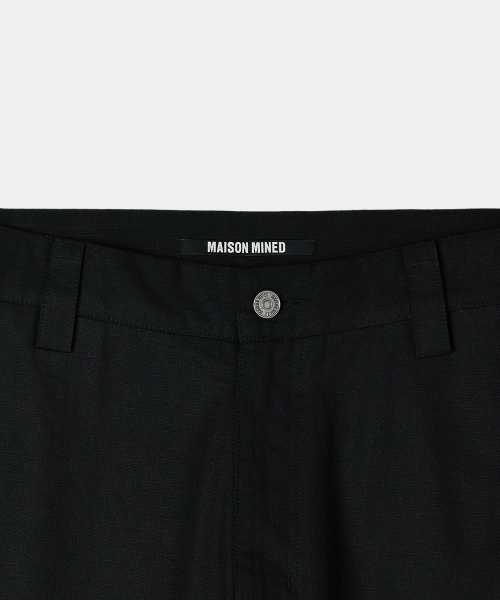 MAISON MINED(メゾンミネド)の「DETACHABLE COTTON PANTS BLACK(その他パンツ・メンズ・その他・SMALL/MEDIUM/LARGE)」の11枚目の写真