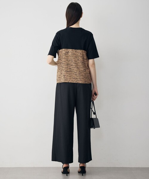 ICB(アイシービー)の「【30th ANNIVERSARY】5cityプリント コンビカットソー(Tシャツ/カットソー・レディース・アイボリー系7/ブラック系7・X-SMALL/SMALL/MEDIUM)」の8枚目の写真