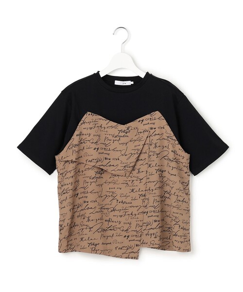 ICB(アイシービー)の「【30th ANNIVERSARY】5cityプリント コンビカットソー(Tシャツ/カットソー・レディース・アイボリー系7/ブラック系7・X-SMALL/SMALL/MEDIUM)」の10枚目の写真