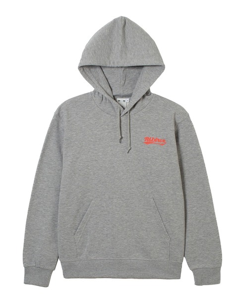 X-girl SPORTS(エックスガールスポーツ)の「ALB L WE FAN GOODS SWEAT HOODIE/アルビレックス新潟レディース(スウェット・メンズ・グレー/ネイビー・LARGE/MEDIUM)」の5枚目の写真