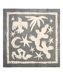 SSERPE（セルぺ）の「セレーペリゾートスカーフグレー（バンダナ/スカーフ）」