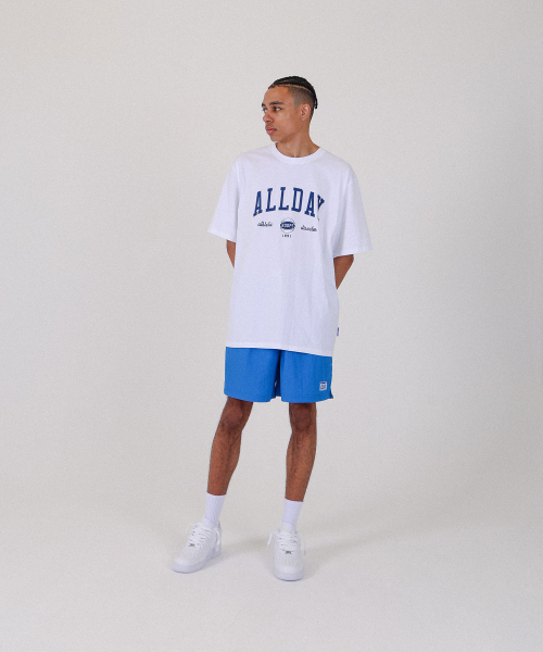 ALL DAY HOOPS(オールデイフープス)の「オールデイアーチロゴバンファルティホワイト(Tシャツ/カットソー・メンズ・その他・0/1/2/3)」の5枚目の写真