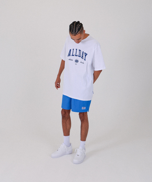 ALL DAY HOOPS(オールデイフープス)の「オールデイアーチロゴバンファルティホワイト(Tシャツ/カットソー・メンズ・その他・0/1/2/3)」の6枚目の写真