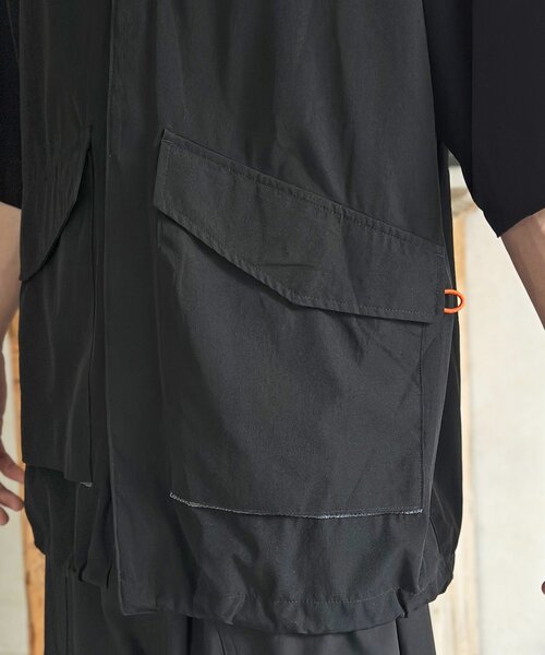 CPCM(シーピーシーエム)の「【3点セット】ストレッチナイロンシャツセットアップ(その他パンツ・レディース・ブラック/カーキ/グリーン・MEDIUM/LARGE)」の12枚目の写真