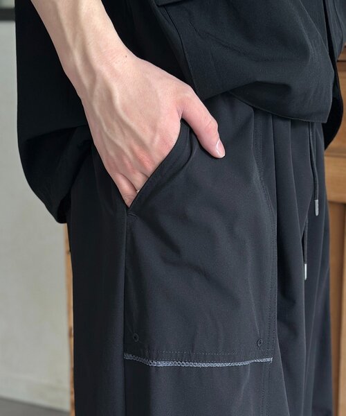 CPCM(シーピーシーエム)の「【3点セット】ストレッチナイロンシャツセットアップ(その他パンツ・レディース・ブラック/カーキ/グリーン・MEDIUM/LARGE)」の17枚目の写真