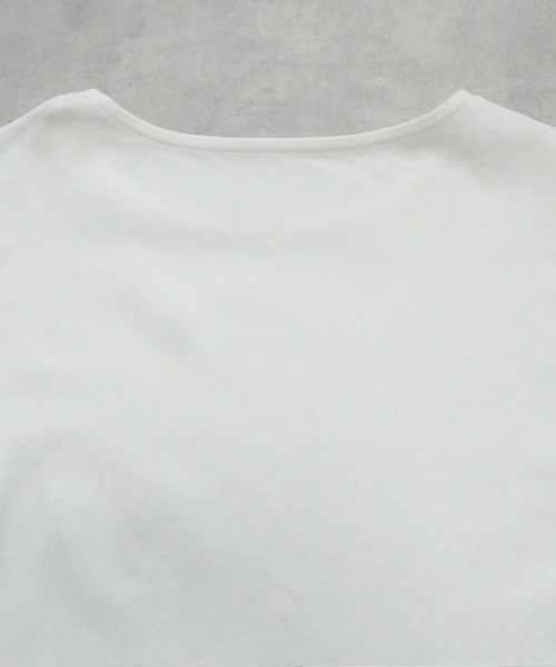 SELECT LEVERY(セレクトリベリー)の「接触冷感クールタッチスムースTシャツ(Tシャツ/カットソー・レディース・グリーン/ブラウン/ブラック/オフホワイト・MEDIUM/LARGE)」の9枚目の写真