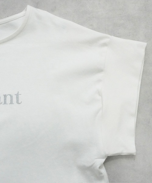 SELECT LEVERY(セレクトリベリー)の「接触冷感クールタッチスムースTシャツ(Tシャツ/カットソー・レディース・グリーン/ブラウン/ブラック/オフホワイト・MEDIUM/LARGE)」の10枚目の写真